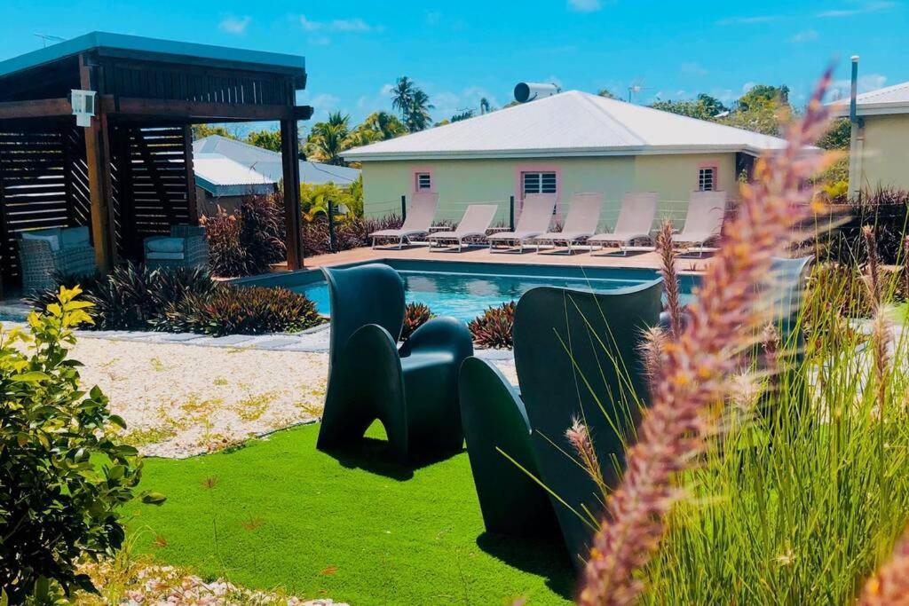 Ferienwohnung Kaz Corail Sainte-Anne  Exterior foto